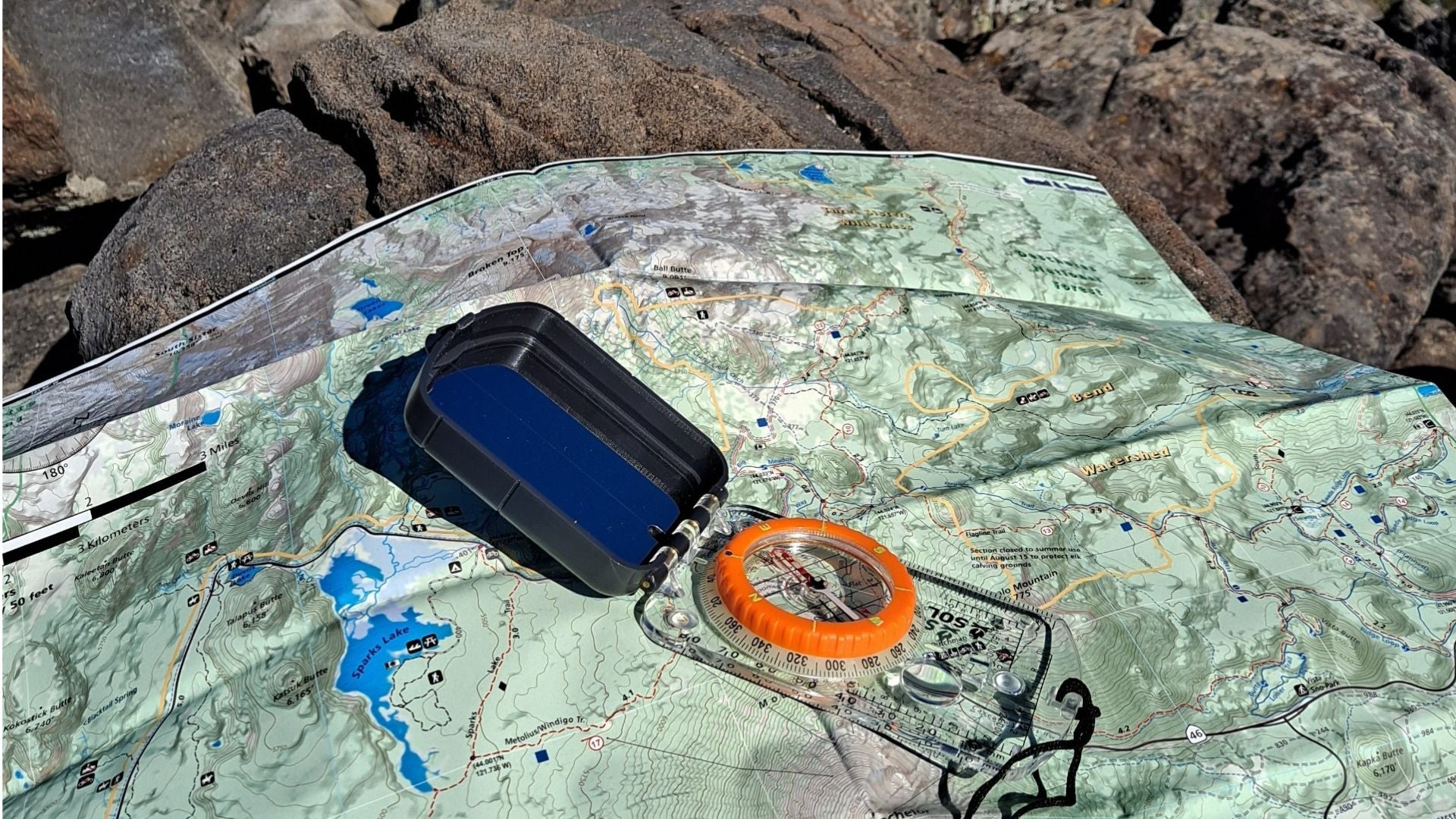 map and compass