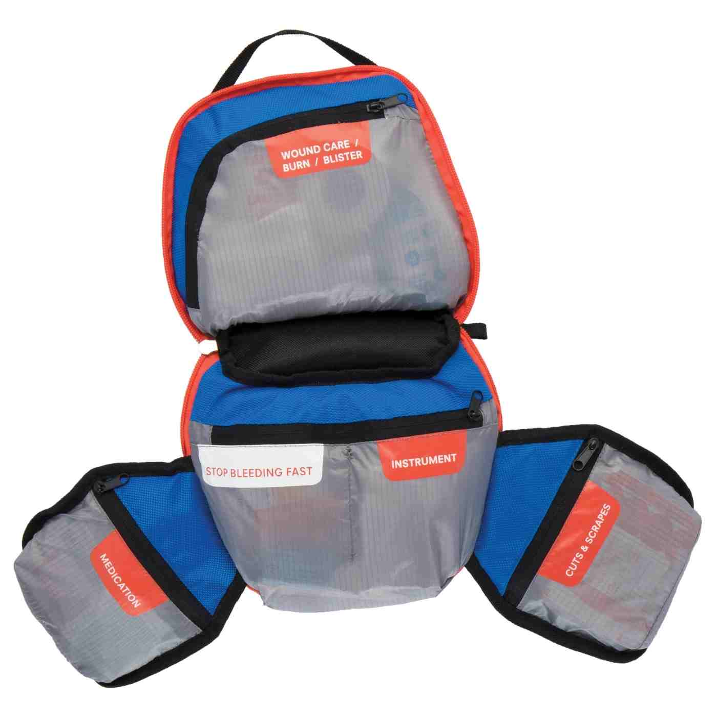 Mountain Series Medical Kit - Backpacker opened kit