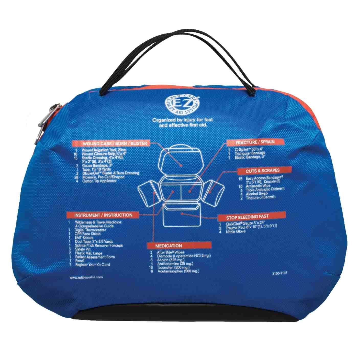 Mountain Series Medical Kit - Guide back