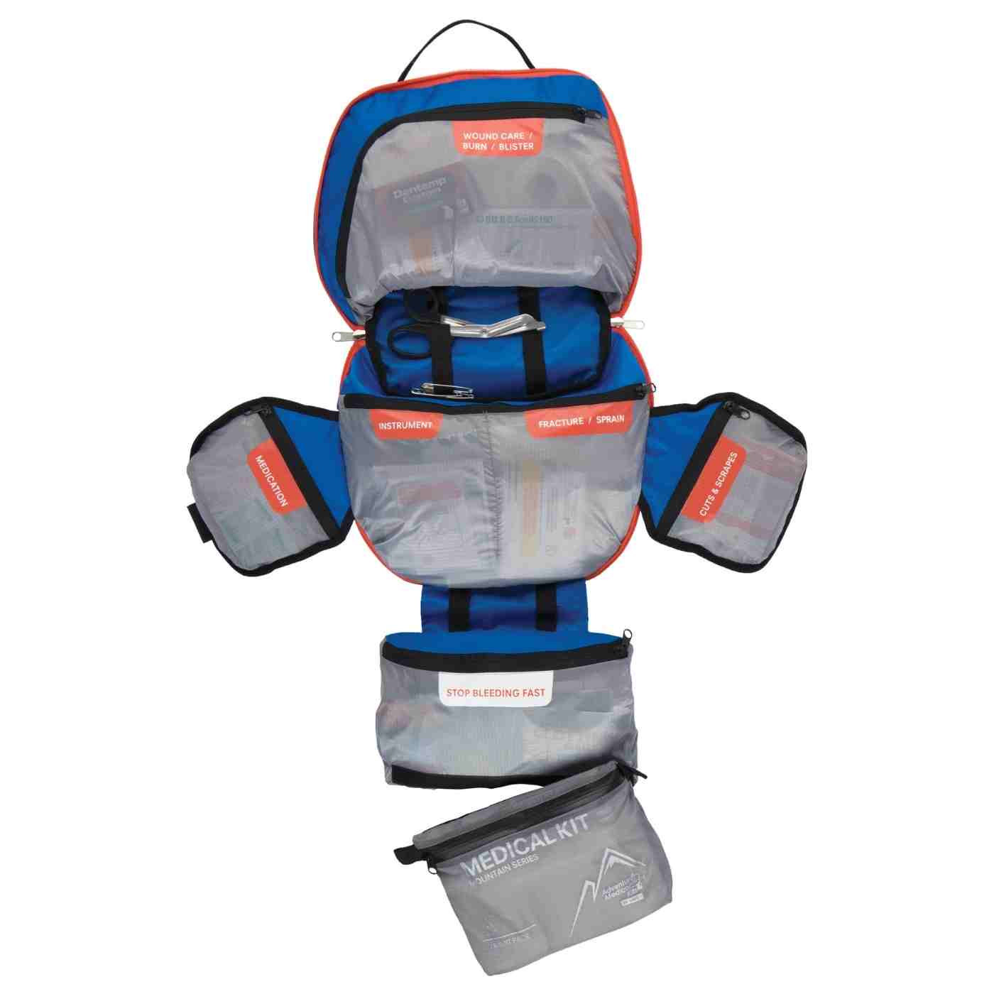 Mountain Series Medical Kit - Mountaineer opened