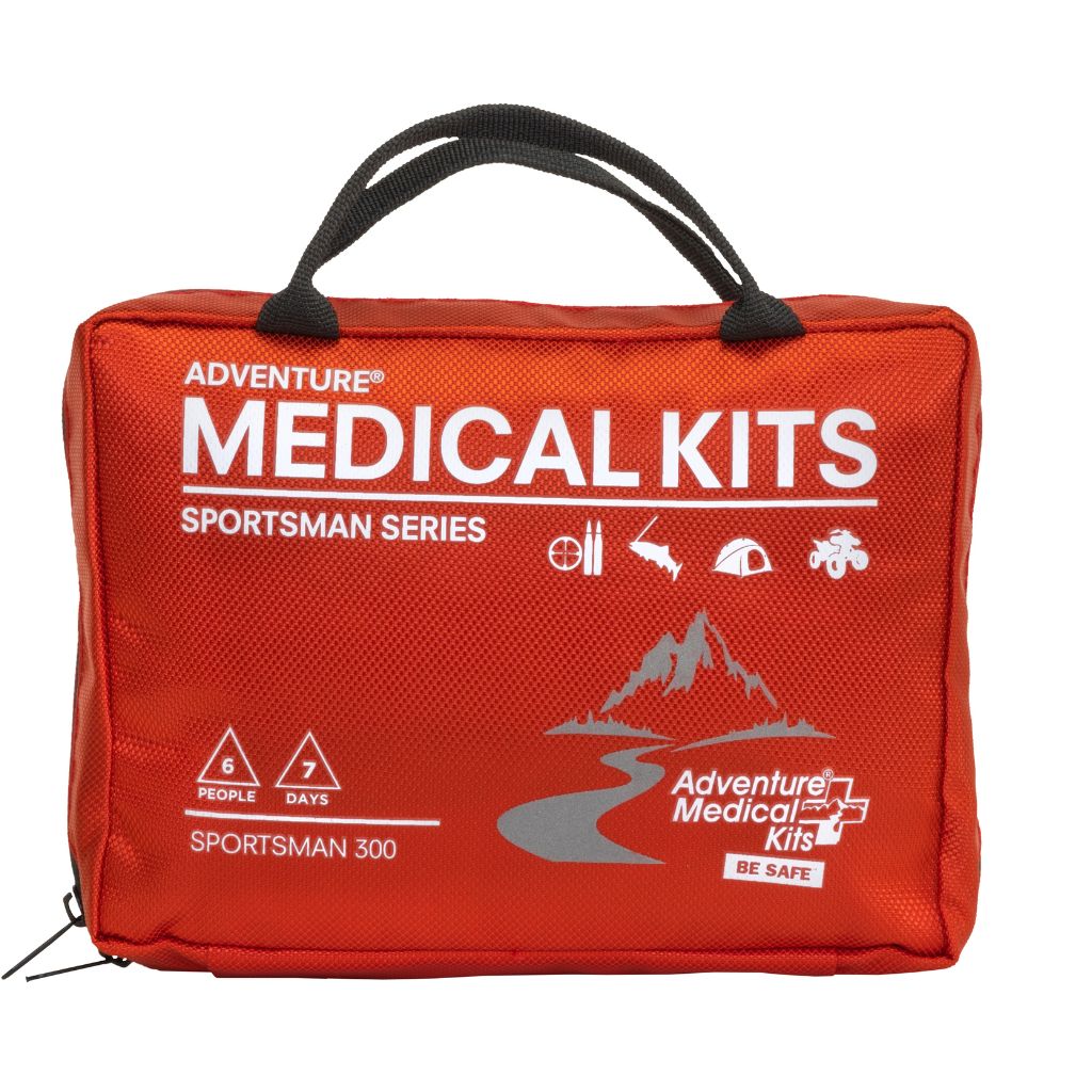Red Sportsman 300 Medical Kit on a white background