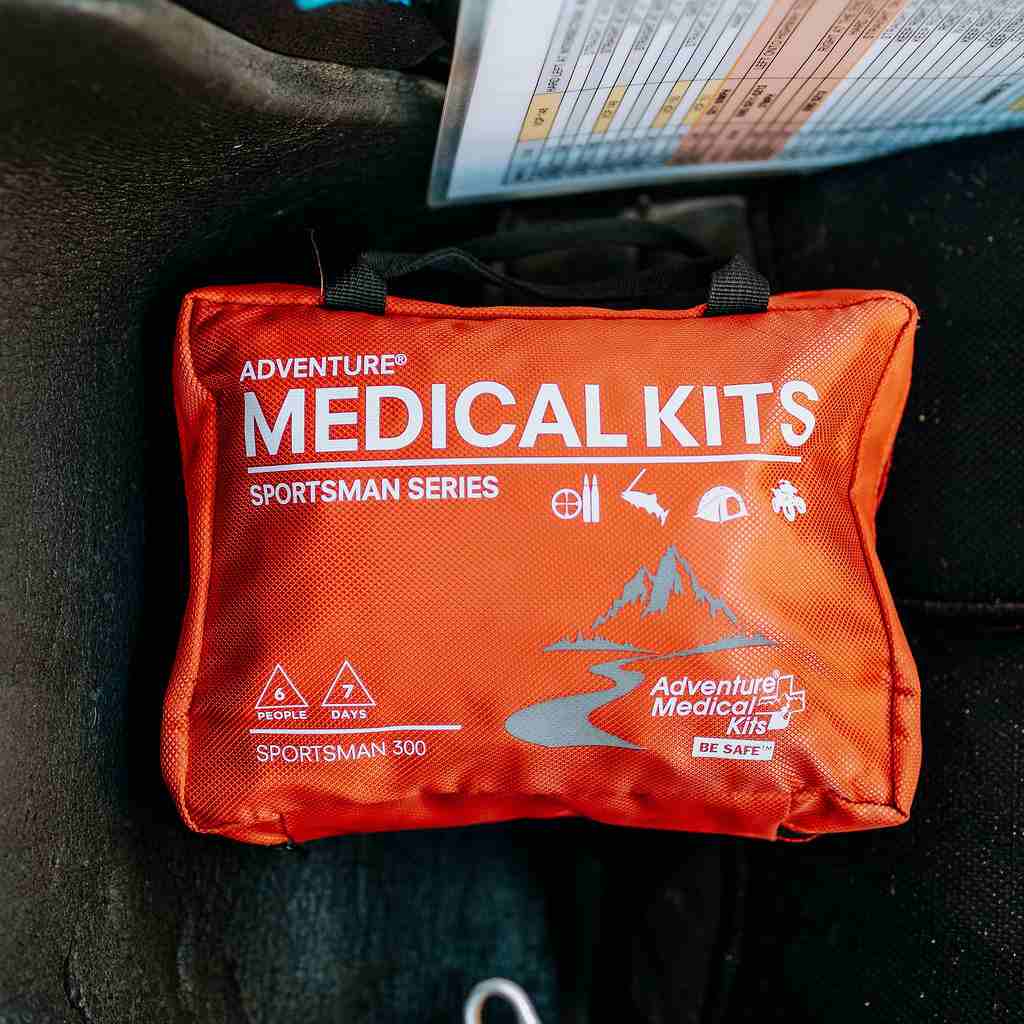 Sportsman Series Medical Kit - 300 kit on black background