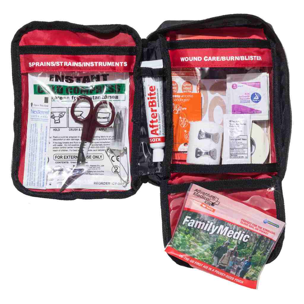 Adventure First Aid, Family First Aid Kit opened