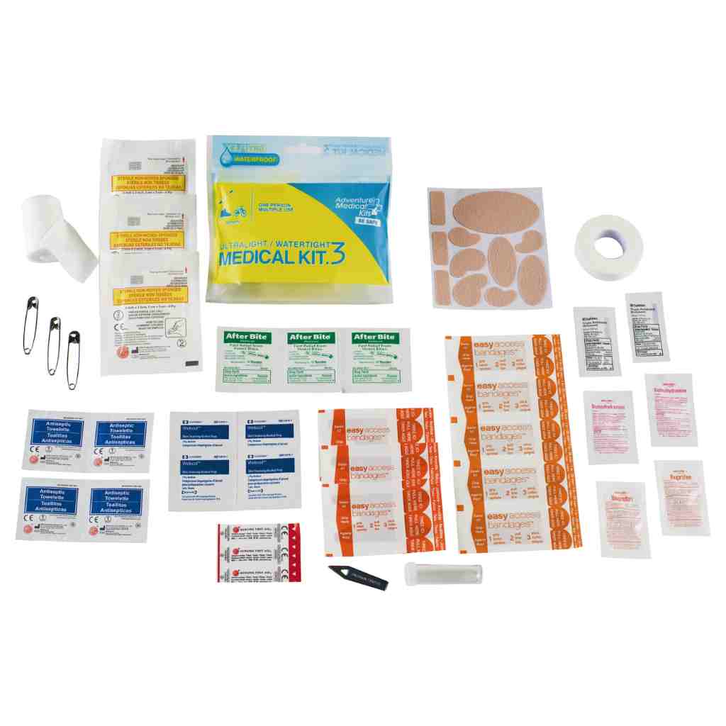 Ultralight/Watertight Medical Kit - .3 contents