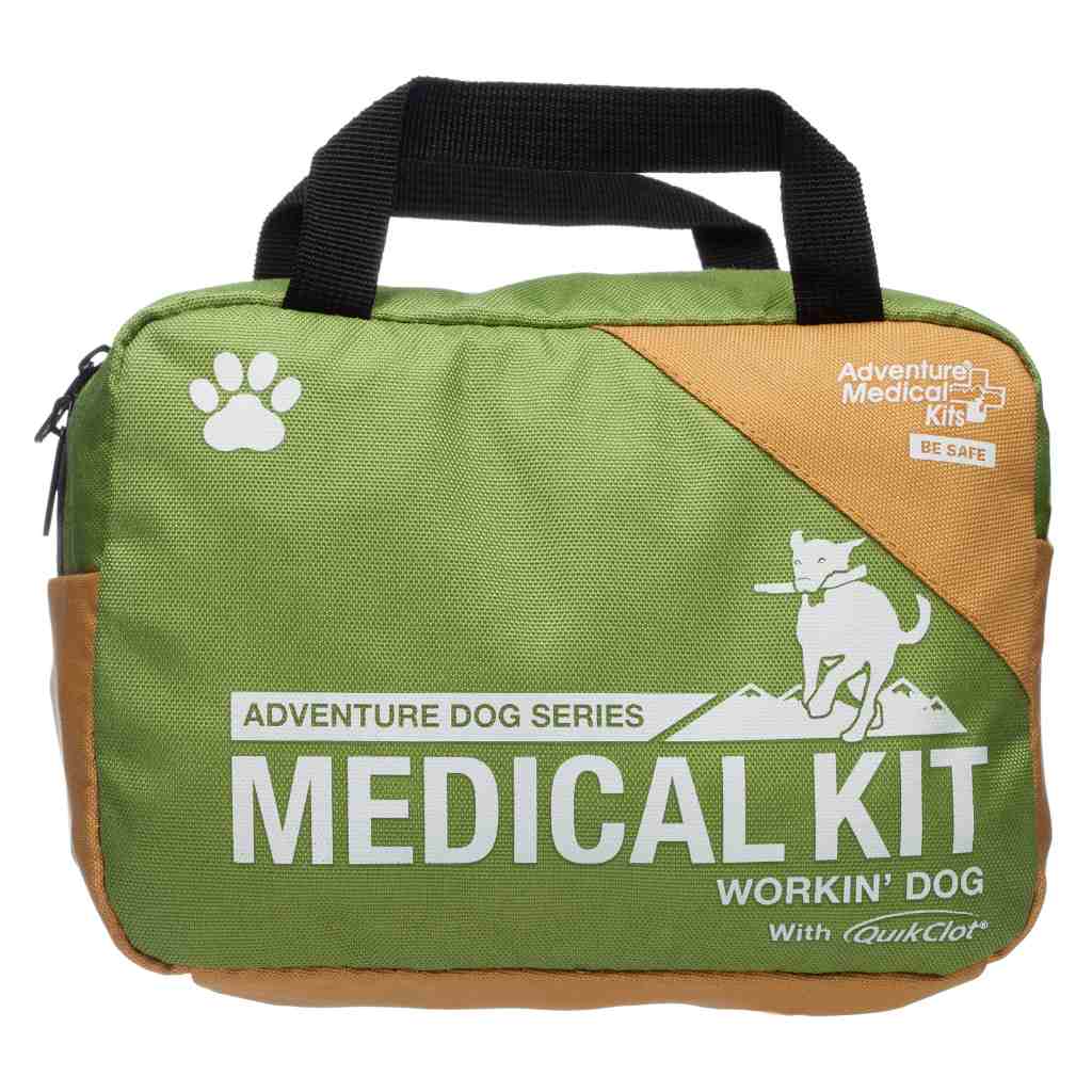 AdventureMedicalKits Workin’ Dog Canine First Aid Kit QuikClot