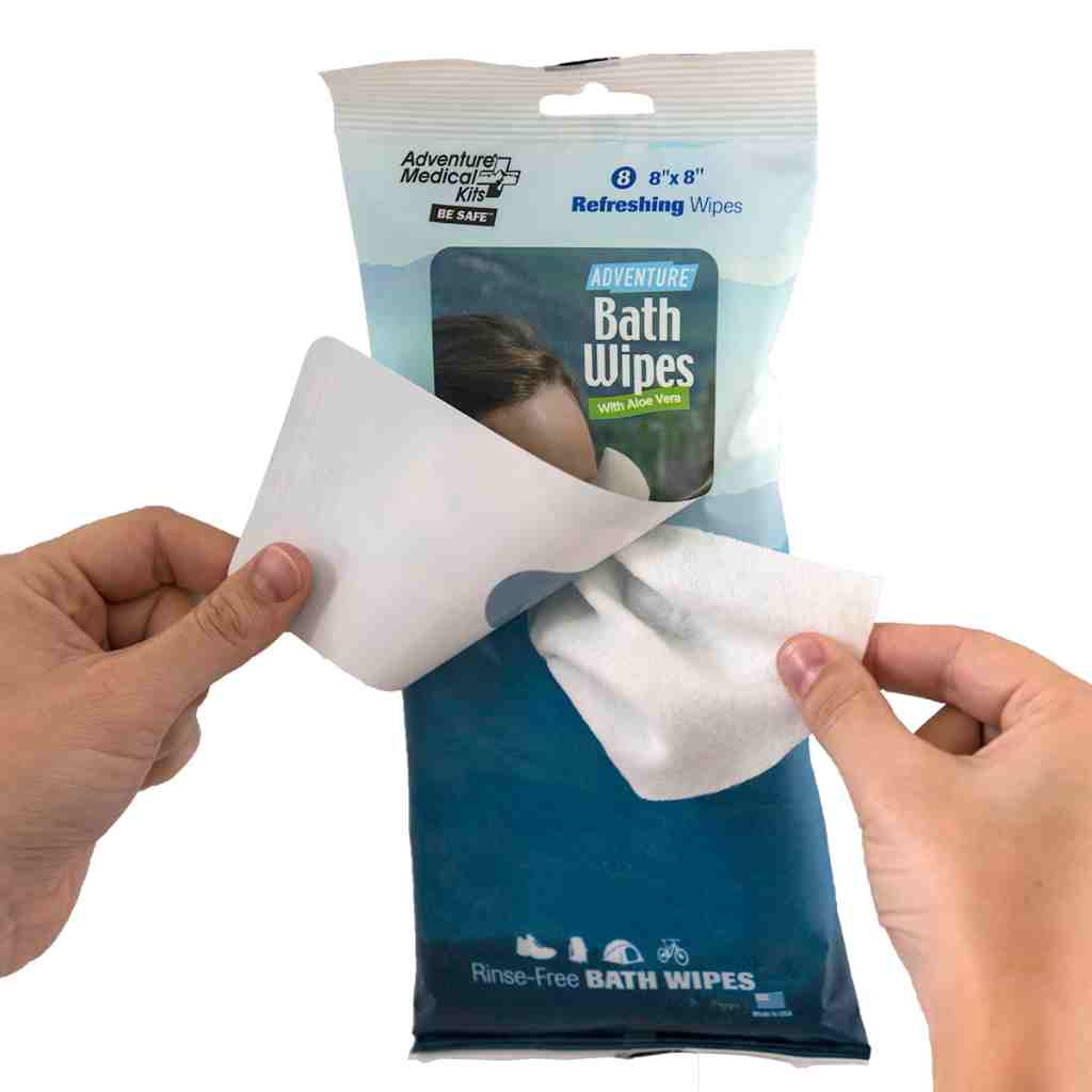 Opening Adventure Bath Wipes