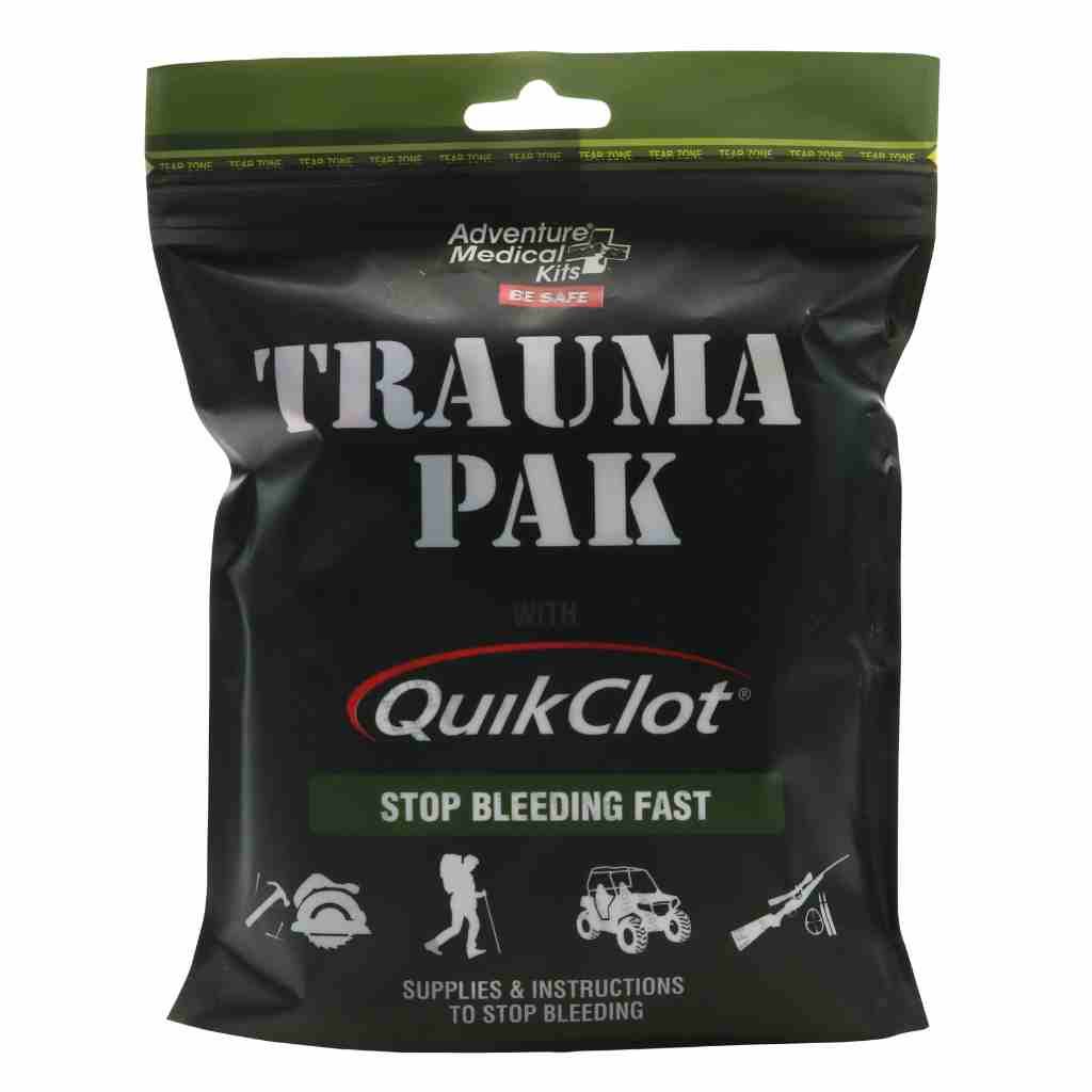 Trauma Pak First Aid Kit with QuikClot front
