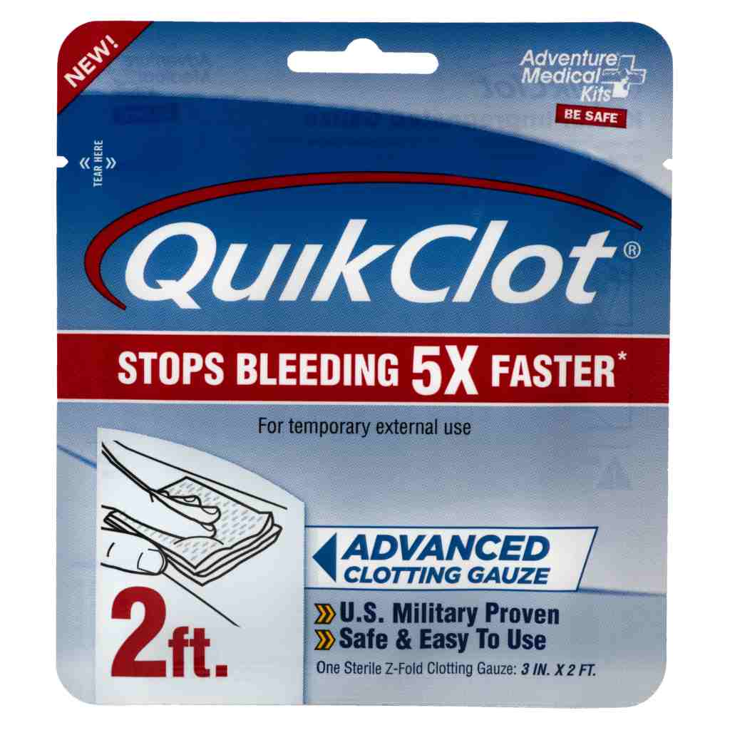 QuikClot Gauze 2 Foot front