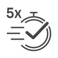 5x faster stopwatch