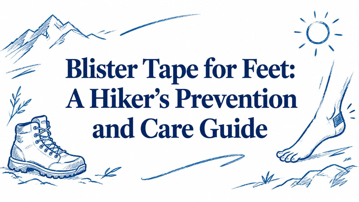 Blister Tape for Feet: A Hiker's Prevention and Care Guide