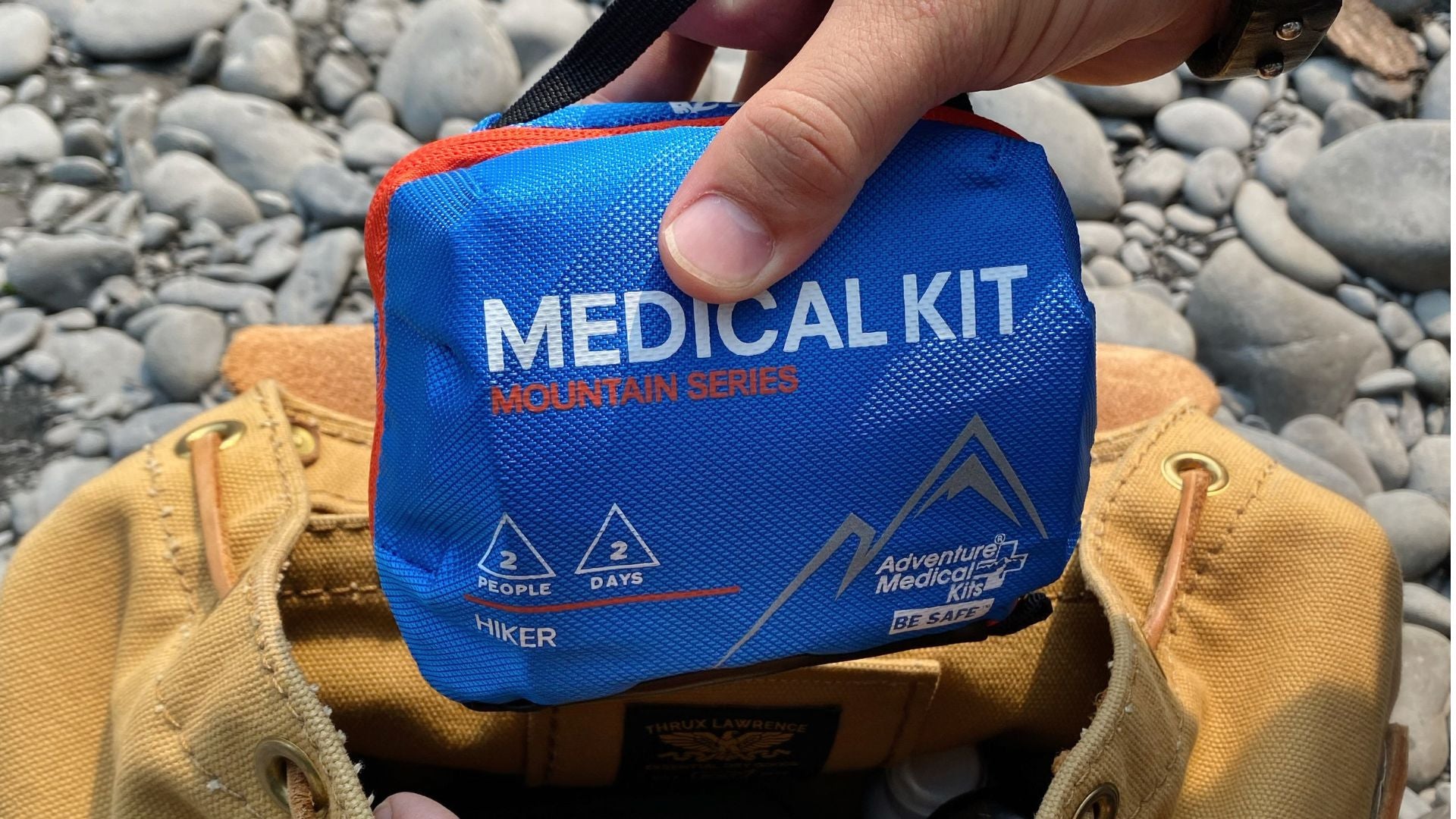 Removing Hiker Kit from backpack