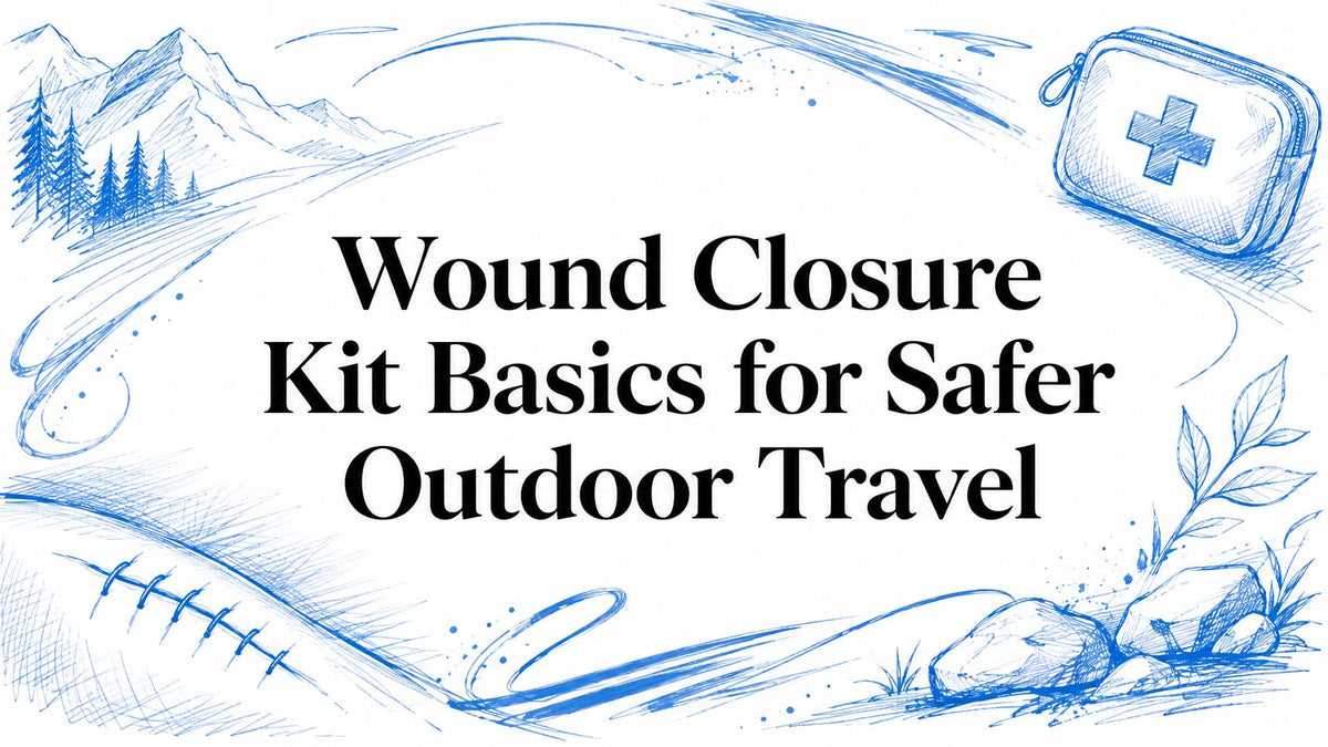 Wound Closure Kit Basics for Safer Outdoor Travel