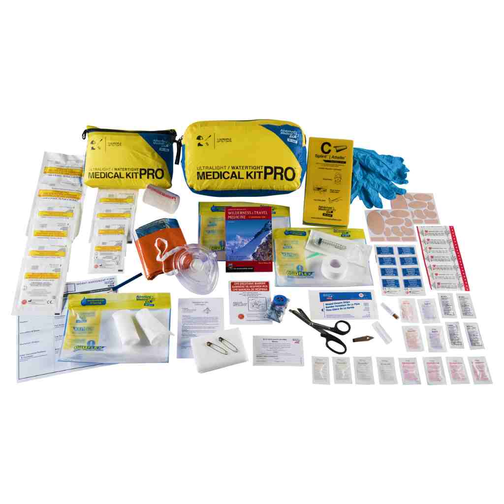 Ultralight/Watertight Medical Kit - Pro contents