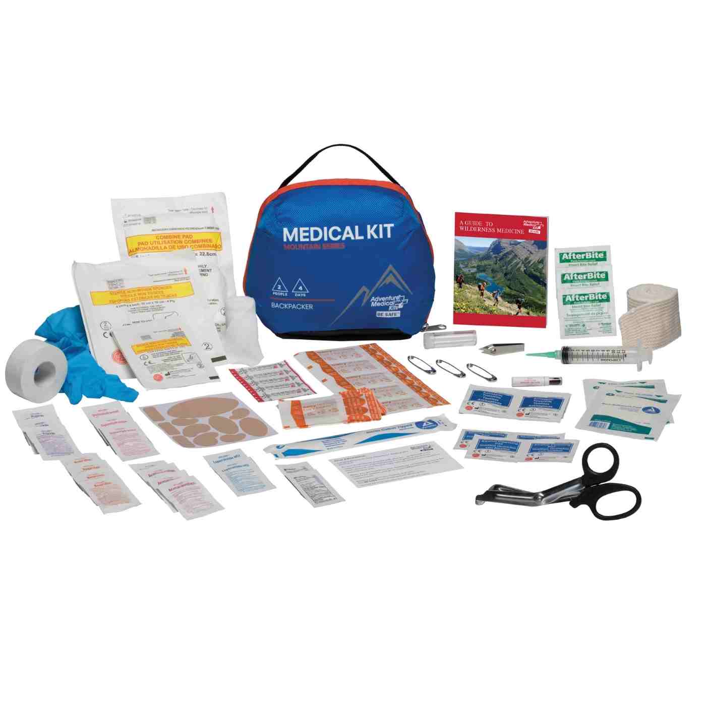 Mountain Series Medical Kit - Backpacker contents