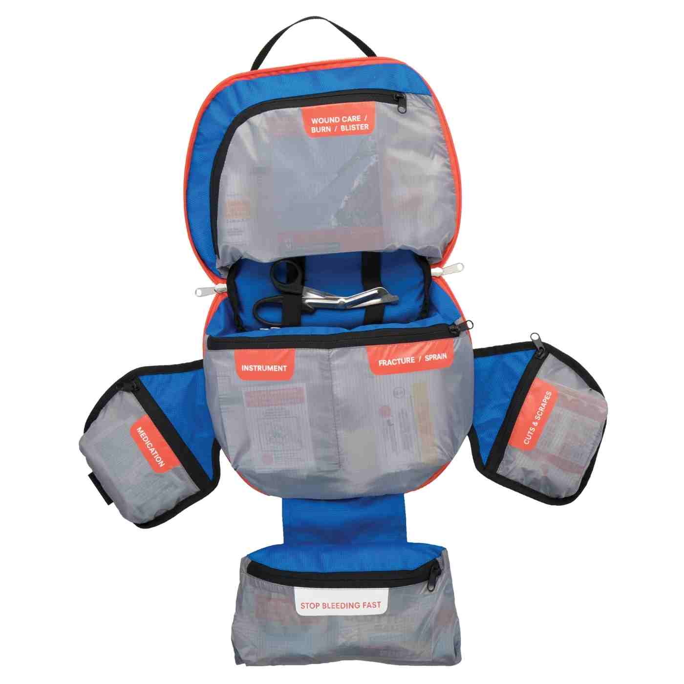 Mountain Series Medical Kit - Guide open