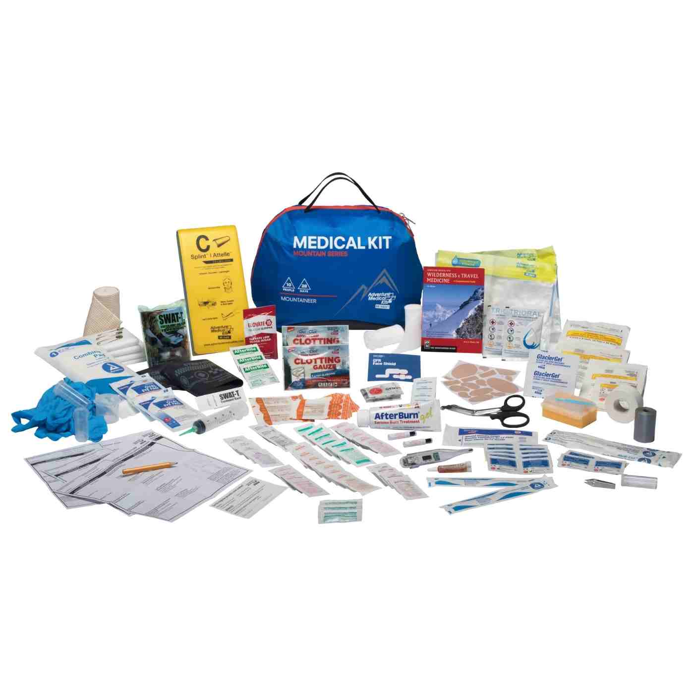 Mountain Series Medical Kit - Mountaineer contents