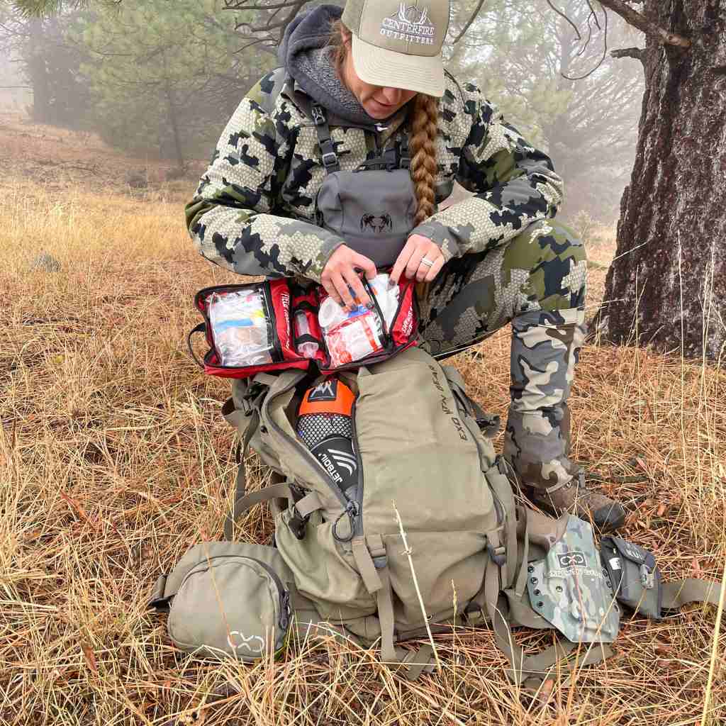 Sportsman Series Medical Kit - 300 hunter opening kit in grassy field