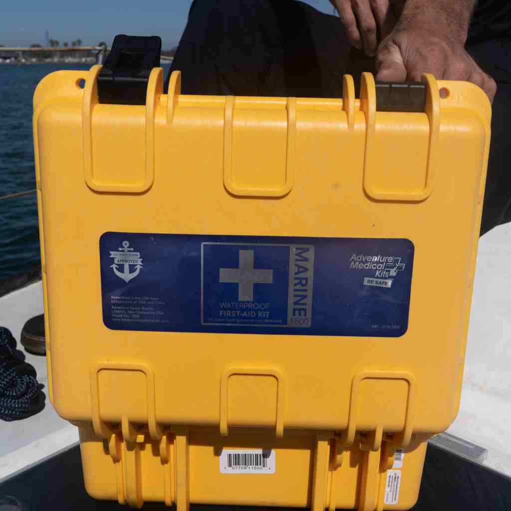 Marine Series Medical Kit - 1500 person opening kit on boat