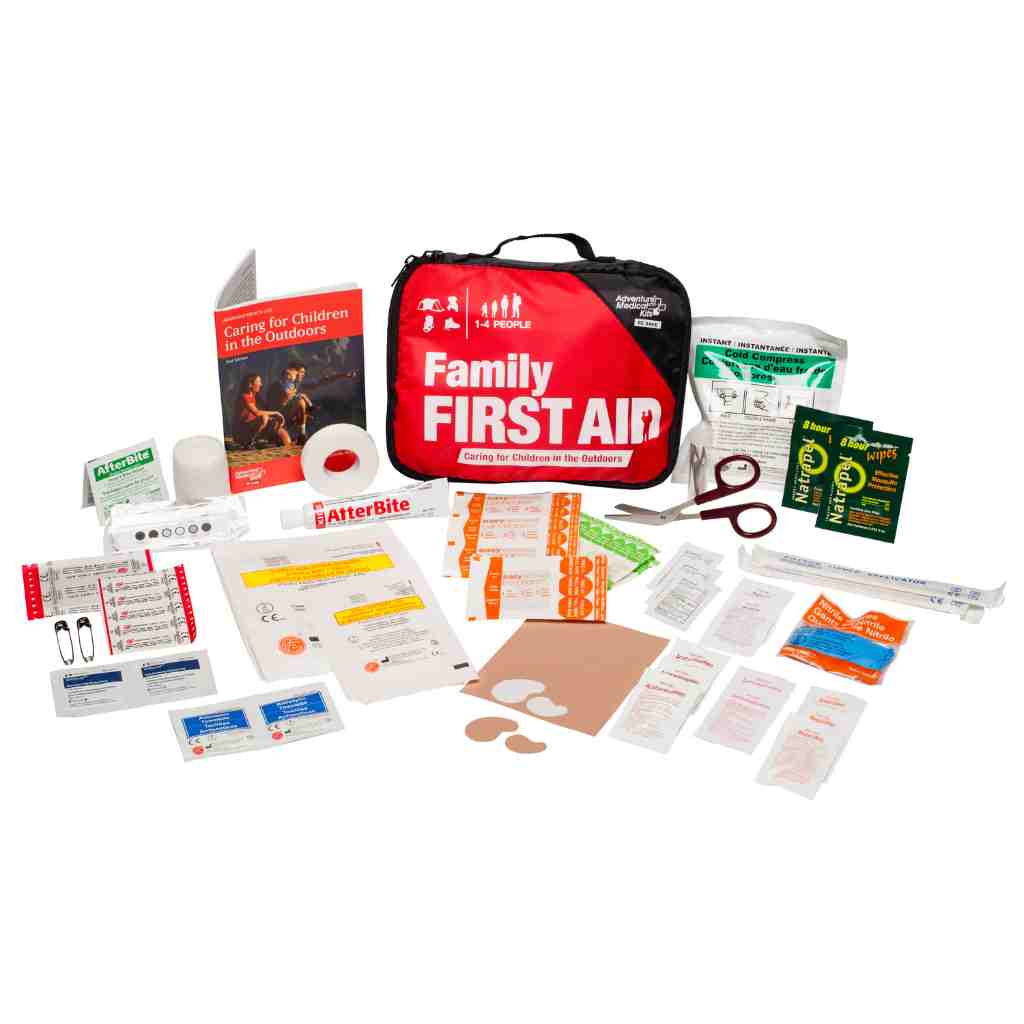 Adventure First Aid, Family First Aid Kit contents