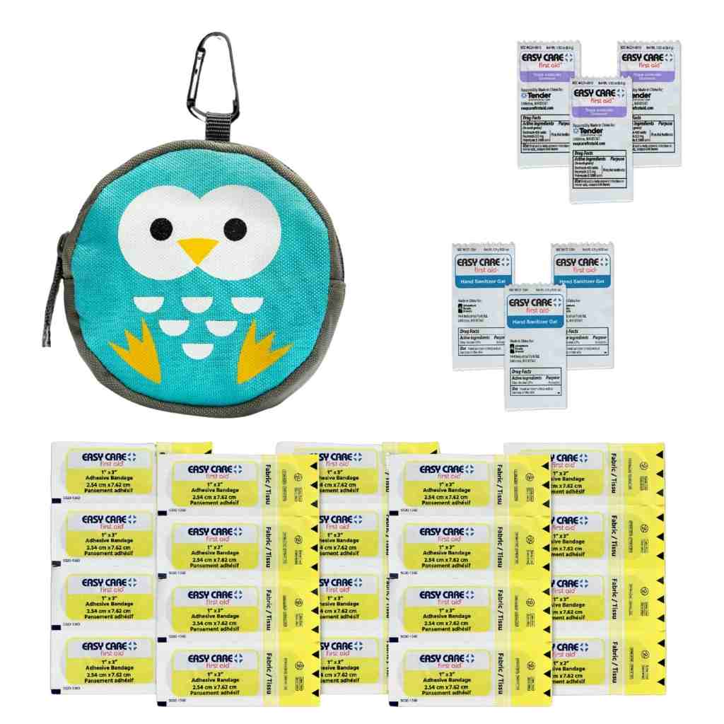 Backyard Adventure Owl First Aid Kit contents