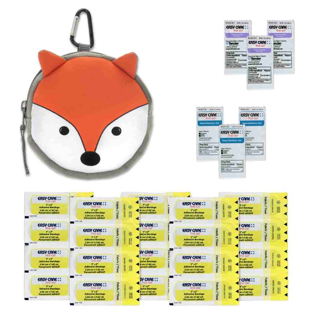 Backyard Adventure Fox First Aid Kit contents