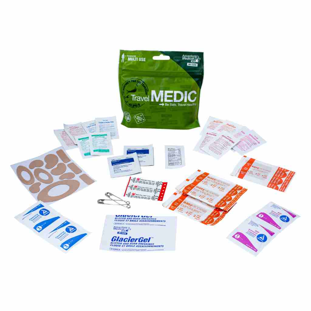 Travel Series Medical Kit - Travel Medic contents
