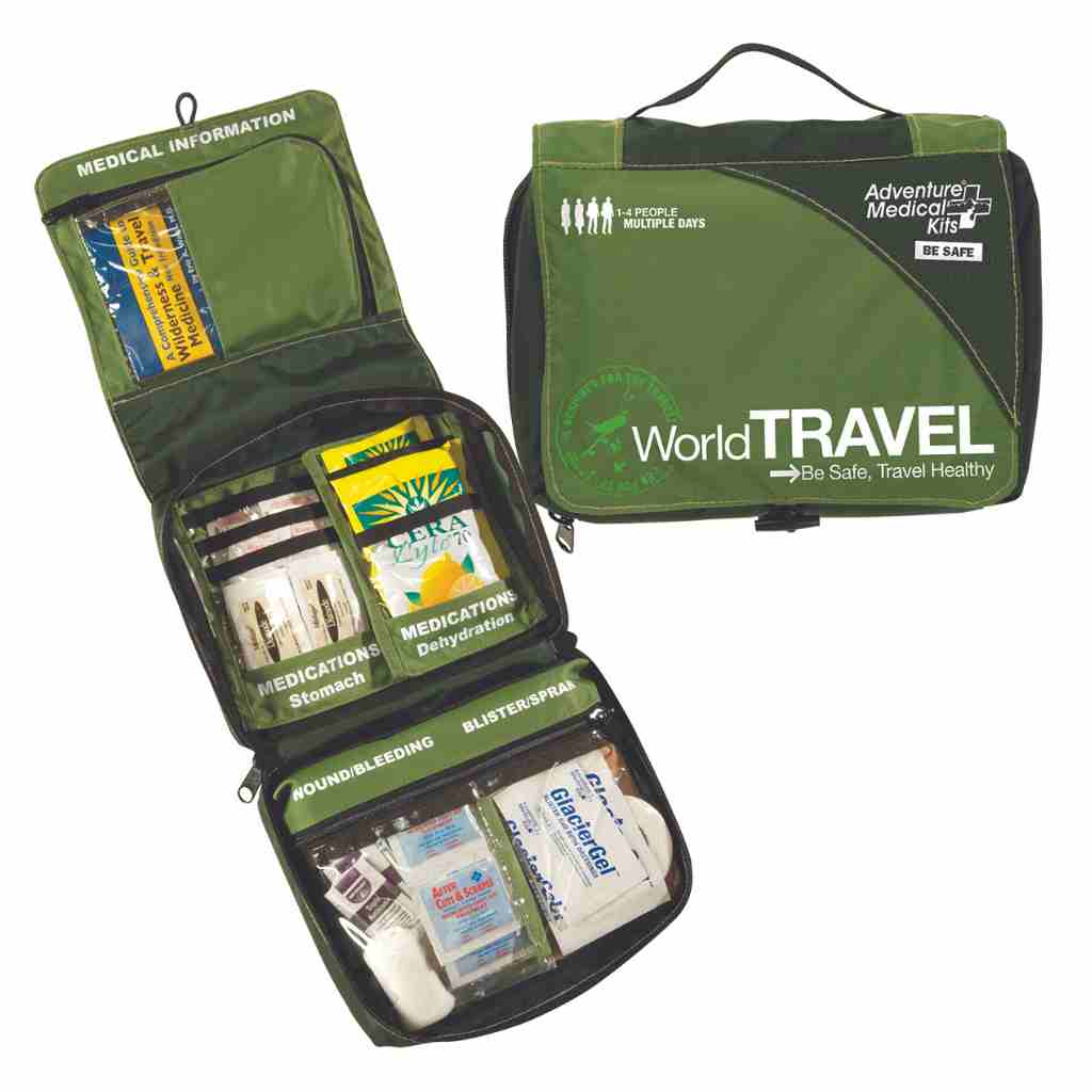 Travel Series Medical Kit - World Travel opened
