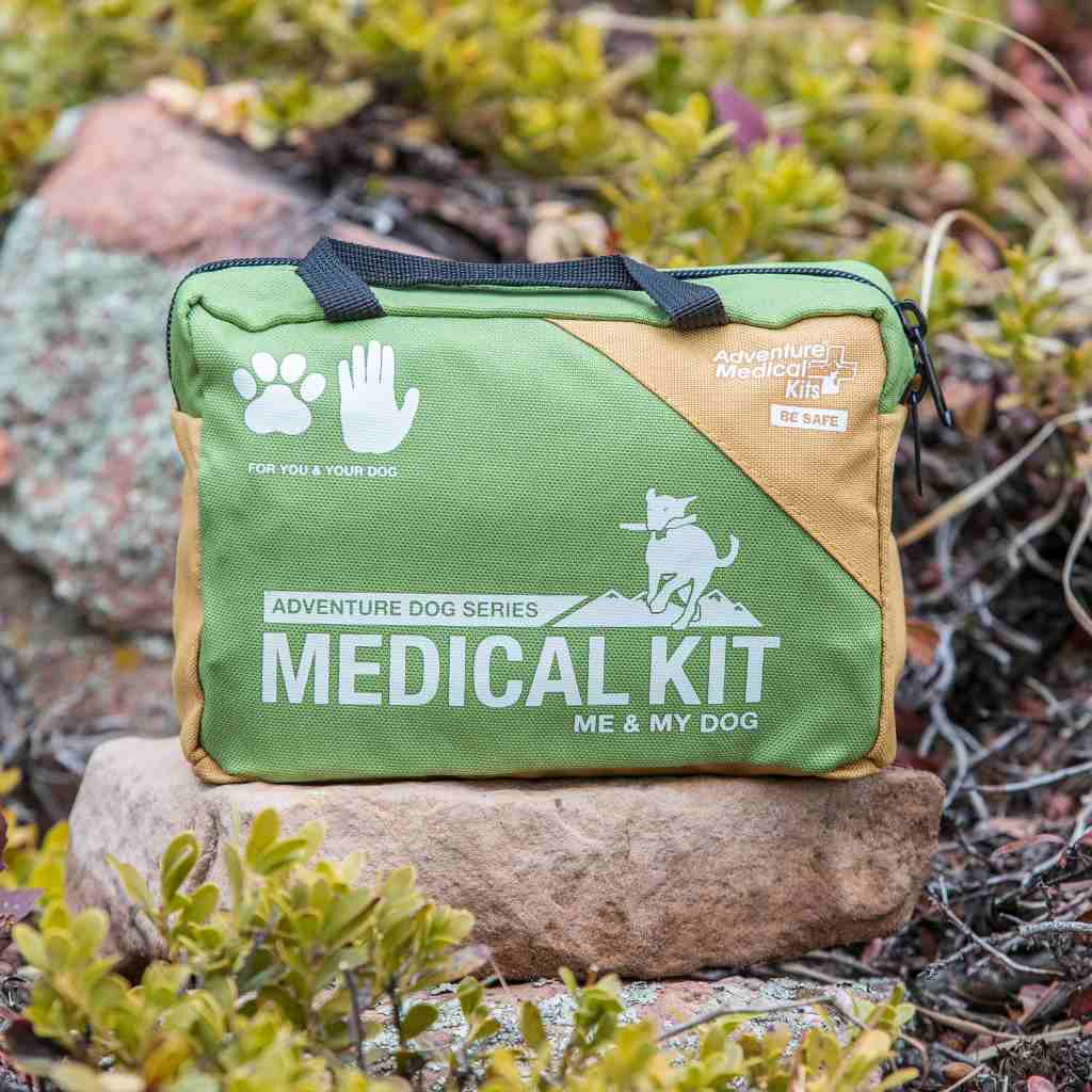 Adventure Dog Medical Kit - Me & My Dog on rock