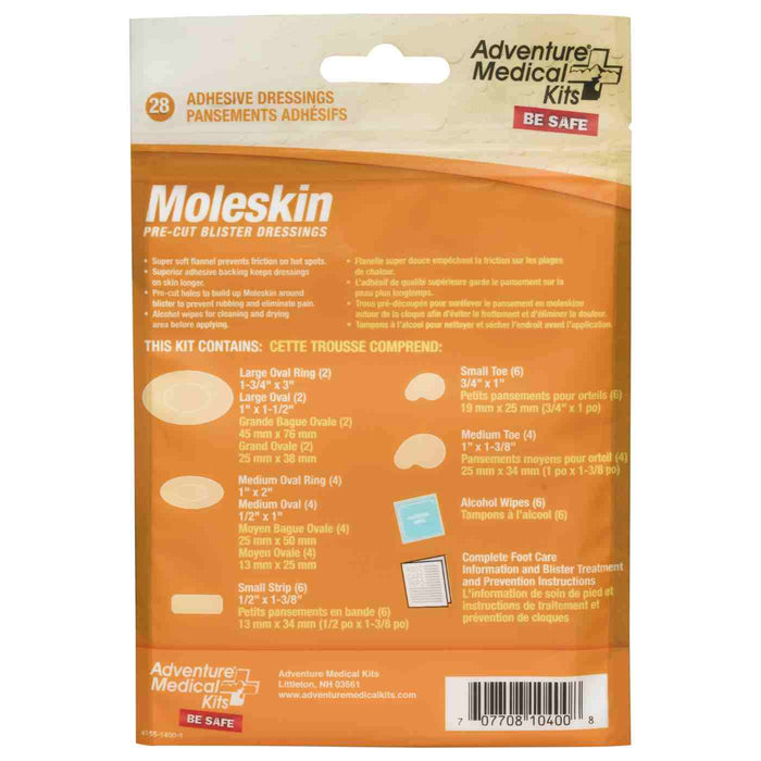 Moleskin Bandages Kit for Blisters Adventure Medical Kits