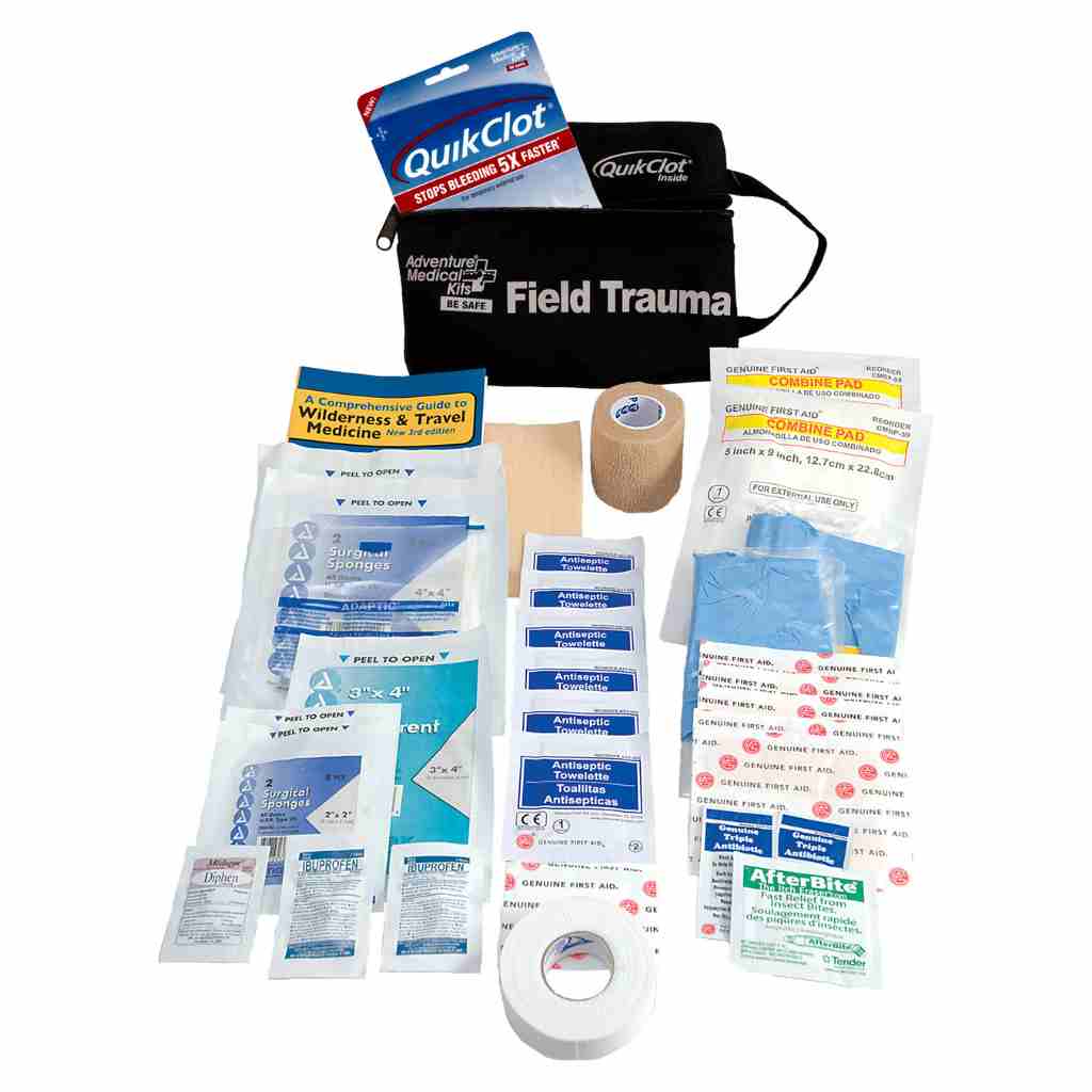 Tactical Medical Kit - Field Trauma with QuikClot contents