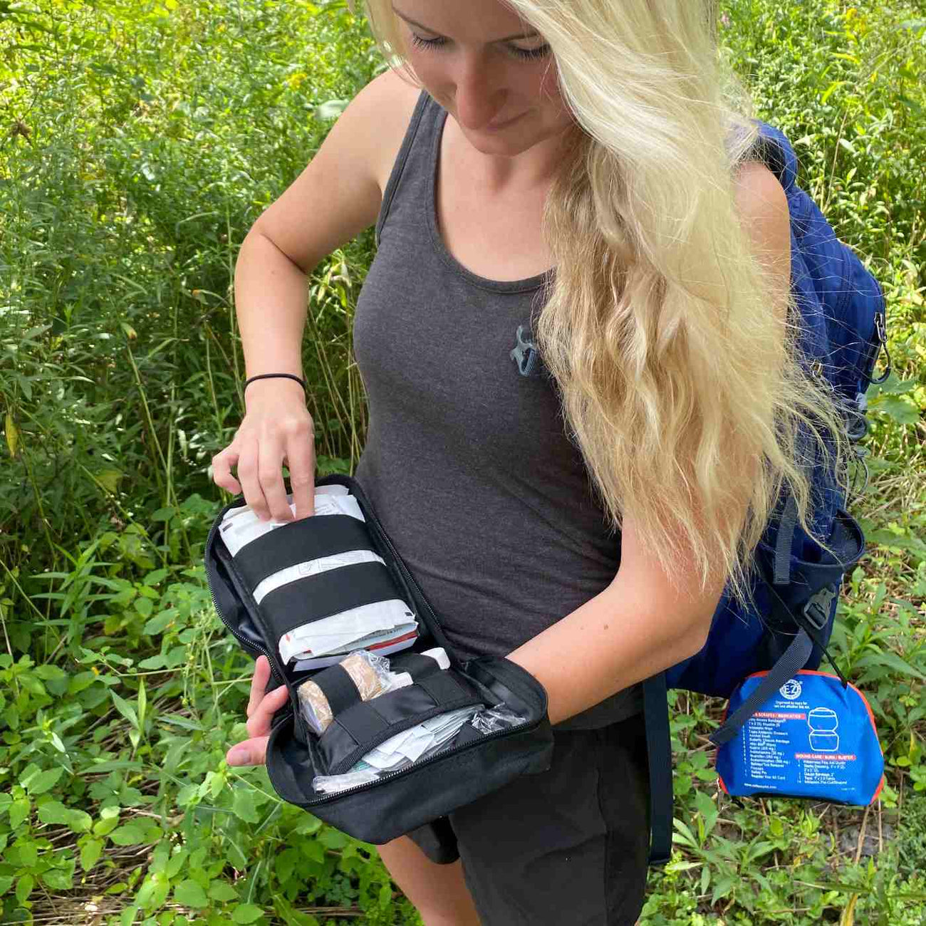 MOLLE Bag Trauma Kit 1.0 in Black Adventure Medical Kits