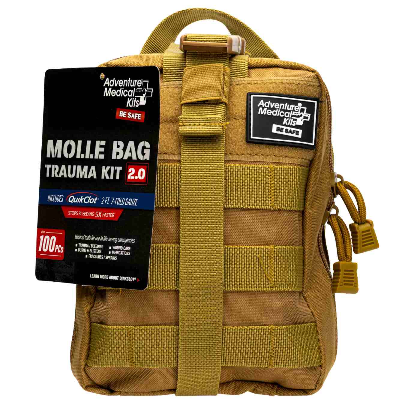 MOLLE Bag Trauma Kit 2.0 - Khaki front