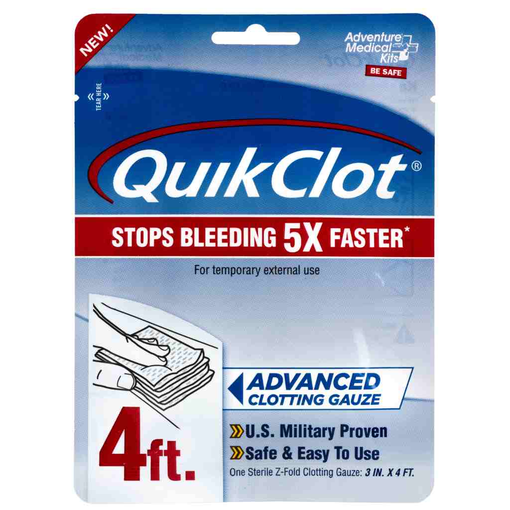 QuikClot Gauze 4 Foot front